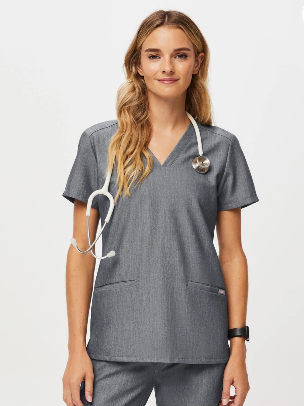 Figs Casma 3 Pocket Scrub Top